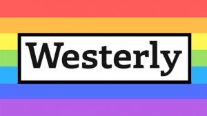 Westerly logo rainbow for equality